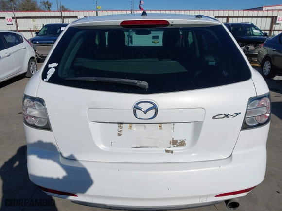 2010 Mazda CX-7 SV with VIN JM3ER2W52A0311013, listed as a IAAI auction lot 41230052 with 107,926 mi miles. Bid and sale history available at carsss.com. Image 17.