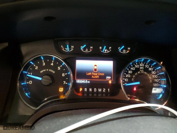 2012 Ford F-150 XL with VIN 1FTFX1CF4CFC33506, listed as a Copart auction lot 45522255 with 150,240 mi miles and Salvage Title. Bid and sale history available at carsss.com. Image 9.