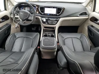 2023 Chrysler Pacifica Hybrid Limited with VIN 2C4RC1S74PR573031, listed as a Copart auction lot 71745244 with 22,704 mi miles and Salvage Title. Bid and sale history available at carsss.com. Image 8.