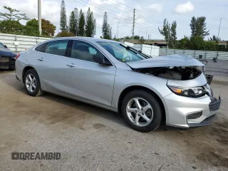 2018 Chevrolet Malibu LS with VIN 1G1ZB5ST6JF290919, listed as a Copart auction lot 48374014 with 20,253 mi miles and Non Repairable. Bid and sale history available at DreamBid. Image 4.