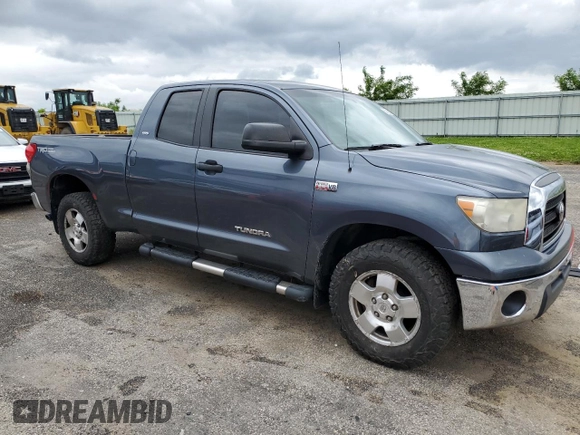 2008 Toyota Tundra with VIN 5TFBV54138X064045, listed as a Copart auction lot 59796005 with 168,006 mi miles and Clean title. Bid and sale history available at DreamBid. Image 4.
