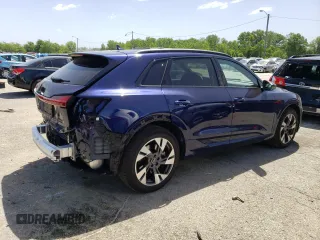 2023 Audi e-tron Premium with VIN WA1AAAGE8PB011507, listed as a Copart auction lot 57756184 with 8,497 mi miles and Clean Title. Bid and sale history available at DreamBid. Image 3.