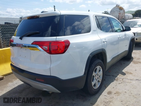2019 GMC Acadia SLE with VIN 1GKKNKLA3KZ124633, listed as a IAAI auction lot 41921172 with 47,807 mi miles. Bid and sale history available at carsss.com. Image 4.