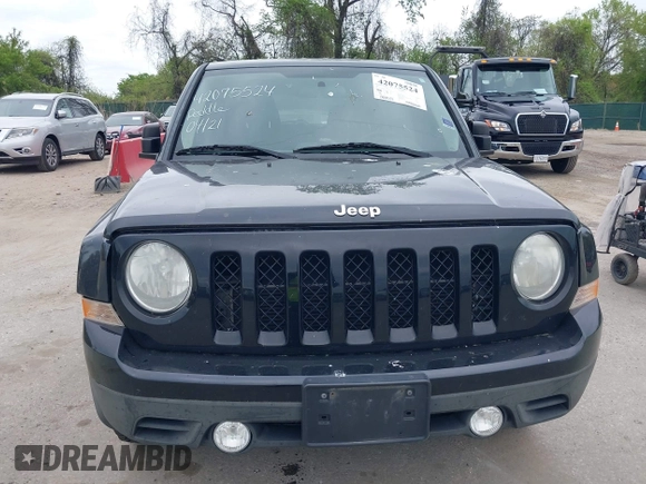 2015 Jeep Patriot Sport with VIN 1C4NJRBB3FD130331, listed as a IAAI auction lot 42075524 with 180,719 mi miles and . Bid and sale history available at carsss.com. Image 6.
