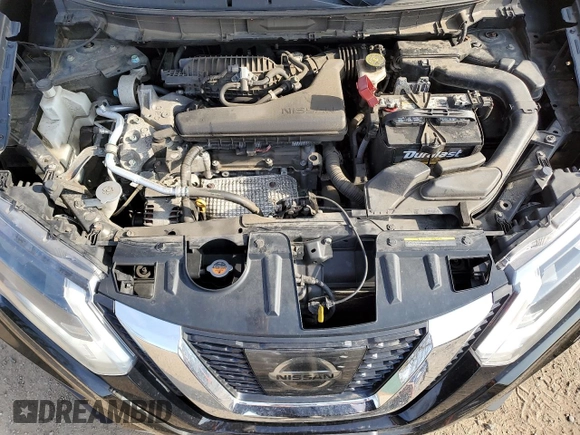2017 Nissan Rogue SV with VIN KNMAT2MV8HP582557, listed as a Copart auction lot 47607375 with 109,172 mi miles and Salvage title. Bid and sale history available at DreamBid. Image 12.