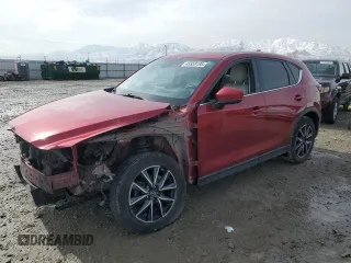 2018 Mazda CX-5 Grand Touring with VIN JM3KFBDM3J0331602, listed as a Copart auction lot 45559195 with 63,672 mi miles and Salvage Title. Bid and sale history available at carsss.com. Image 1.