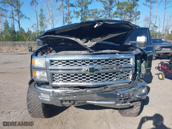 2015 Chevrolet Silverado 1500 LTZ with VIN 3GCUKSEC1FG173590, listed as a IAAI auction lot 41700436 with 117,102 mi miles. Bid and sale history available at carsss.com. Image 12.