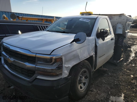 2018 Chevrolet Silverado 1500 Work Truck with VIN 1GCNCNEH9JZ321315, listed as a Copart auction lot 43013445 with 174,224 mi miles and Salvage Title. Bid and sale history available at carsss.com. Image 1.