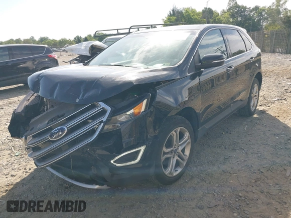 2017 Ford Edge Titanium z VIN 2FMPK4K9XHBB89970, wystawiony jako IAAI lot #42234295 z przebiegiem 100 403 mil mil oraz . Historia ofert i sprzedaży dostępna na DreamBid. Obrazek 17.