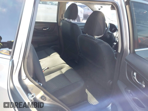 2017 Nissan Rogue S with VIN KNMAT2MT1HP611184, listed as a IAAI auction lot 41632876 with 142,488 mi miles. Bid and sale history available at carsss.com. Image 8.