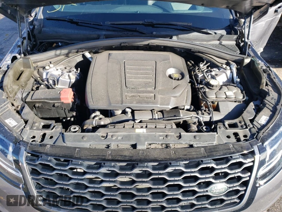 2020 Land Rover Range Rover Velar R-Dynamic S with VIN SALYK2EX1LA251924, listed as a Copart auction lot 81357233 with 57,210 mi miles. Bid and sale history available at carsss.com. Image 12.