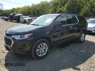 2020 Chevrolet Traverse LS with VIN 1GNEVFKW8LJ275360, listed as a Copart auction lot 70002474 with 74,763 mi miles and Salvage Title. Bid and sale history available at carsss.com. Image 1.