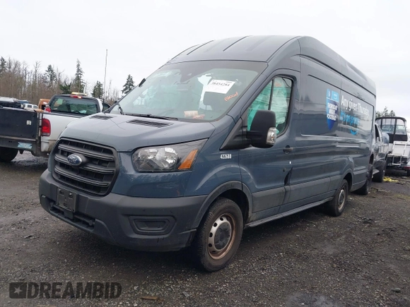 2020 Ford Transit Cargo with VIN 1FTBR3X82LKB27322, listed as a IAAI auction lot 38454284 with 30,816 mi miles. Bid and sale history available at carsss.com. Image 13.