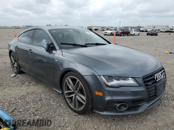 2015 Audi A7 3.0 TDI Prestige with VIN WAU2MAFC5FN003666, listed as a Copart auction lot 51226385 with 156,720 mi miles and Clean Title. Bid and sale history available at carsss.com. Image 4.