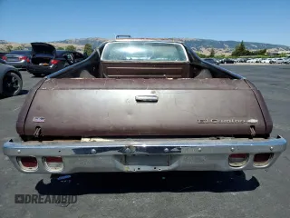 1973 Chevrolet El Camino z VIN 1D80K3Z457627, wystawiony jako Copart lot #58102395 z przebiegiem 2683 mil mil oraz Tytuł czysty. Historia ofert i sprzedaży dostępna na DreamBid. Obrazek 6.