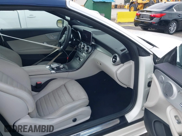 2017 Mercedes-Benz C 300 with VIN WDDWK4JB9HF565129, listed as a IAAI auction lot 41601904 with 57,966 mi miles and . Bid and sale history available at DreamBid. Image 5.