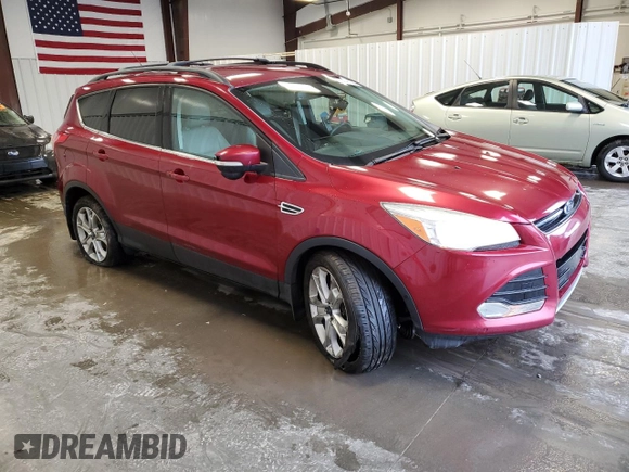 2013 Ford Escape SEL with VIN 1FMCU9HX3DUD62907, listed as a Copart auction lot 49148195 with 155,854 mi miles and Salvage Title. Bid and sale history available at carsss.com. Image 4.