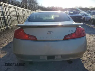 2007 Infiniti G35 Coupe with VIN JNKCV54E57M900489, listed as a Copart auction lot 83647534 with 234,690 mi miles and Salvage Title. Bid and sale history available at carsss.com. Image 6.