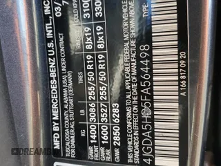 2015 Mercedes-Benz M ML 350 with VIN 4JGDA5HB5FA564498, listed as a Copart auction lot 46475015 with 98,031 mi miles and Salvage Title. Bid and sale history available at carsss.com. Image 13.