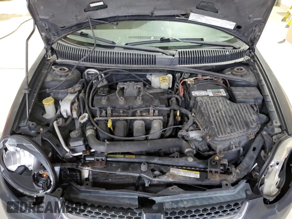 2004 Dodge Neon SXT with VIN 1B3ES56CX4D596703, listed as a Copart auction lot 51340445 with 184,207 mi miles and Salvage Title. Bid and sale history available at carsss.com. Image 12.