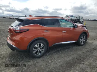 2020 Nissan Murano SV with VIN 5N1AZ2BS8LN145150, listed as a Copart auction lot 51501785 with 32,141 mi miles and Salvage Title. Bid and sale history available at DreamBid. Image 3.