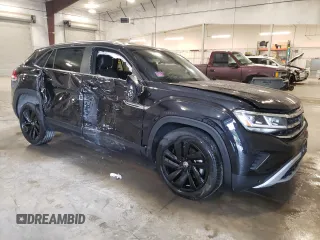 2023 Volkswagen Atlas SE z VIN 1V2HE2CA0PC222288, wystawiony jako Copart lot #57166165 z przebiegiem 18 142 mil mil oraz Szkoda całkowita • Salvage title. Historia ofert i sprzedaży dostępna na DreamBid. Obrazek 4.