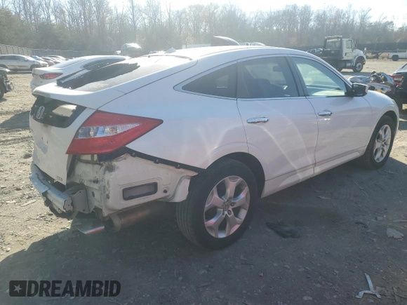 2010 Honda Accord Crosstour EX-L with VIN 5J6TF2H54AL003307, listed as a Copart auction lot 82148164 with 126,267 mi miles and Salvage Title. Bid and sale history available at carsss.com. Image 3.