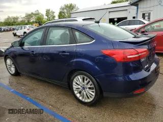 2017 Ford Focus Titanium with VIN 1FADP3J25HL291643, listed as a Copart auction lot 57657615 with 174,582 mi miles and Salvage title. Bid and sale history available at DreamBid. Image 2.