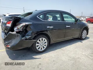 2017 Nissan Sentra SV with VIN 3N1AB7AP0HY363325, listed as a Copart auction lot 58713625 with 56,101 mi miles and Salvage title. Bid and sale history available at DreamBid. Image 3.