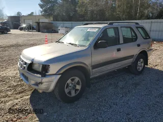 1999 Isuzu Rodeo S with VIN 4S2CK58W7X4357910, listed as a Copart auction lot 86955254 with 105,593 mi miles and Salvage Title. Bid and sale history available at carsss.com. Image 1.