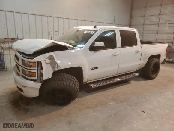 2014 Chevrolet Silverado 1500 LT with VIN 3GCPCREC7EG457940, listed as a Copart auction lot 49864435 with 119,897 mi miles and Salvage Title. Bid and sale history available at carsss.com. Image 1.