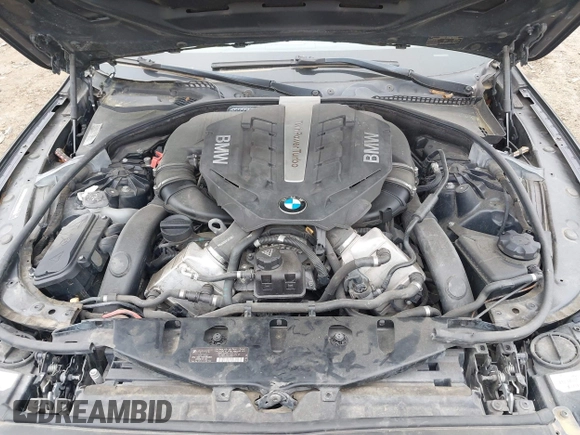 2013 BMW 5 Series 550i with VIN WBAFR9C55DDX80830, listed as a IAAI auction lot 41918926 with 141,544 mi miles and . Bid and sale history available at carsss.com. Image 10.