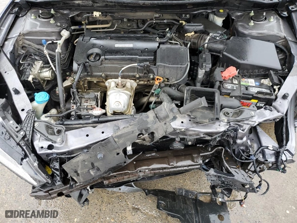 2016 Honda Accord Sedan LX with VIN 1HGCR2F36GA183605, listed as a Copart auction lot 44924505 with 58,550 mi miles and Salvage Title. Bid and sale history available at carsss.com. Image 12.