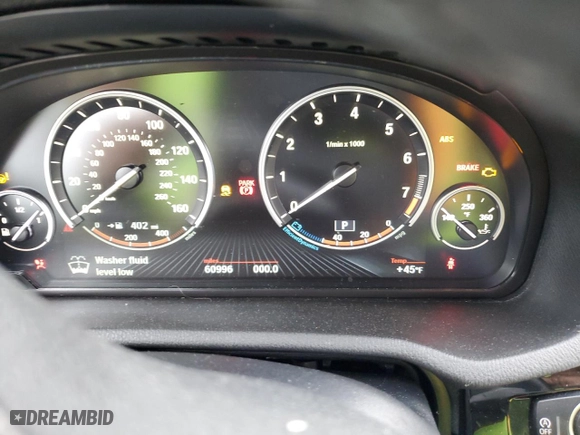2016 BMW X3 xDrive28i with VIN 5UXWX9C50G0D83533, listed as a Copart auction lot 51285345 with 60,996 mi miles and Salvage Title. Bid and sale history available at carsss.com. Image 9.