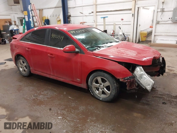 2012 Chevrolet Cruze 1LT with VIN 1G1PF5SC5C7155651, listed as a IAAI auction lot 41402314 with 164,626 mi miles and . Bid and sale history available at DreamBid. Image 13.
