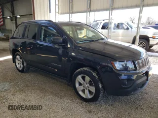2015 Jeep Compass Latitude with VIN 1C4NJDEB1FD216428, listed as a Copart auction lot 46059185 with 267,299 mi miles and Clean Title. Bid and sale history available at carsss.com. Image 4.