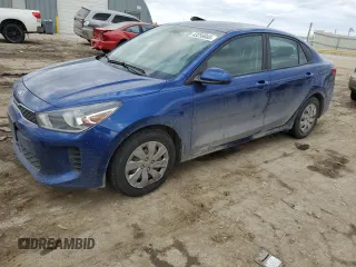 2019 Kia Rio S with VIN 3KPA24AB0KE226703, listed as a Copart auction lot 43256665 with 37,965 mi miles and Salvage Title. Bid and sale history available at carsss.com. Image 1.