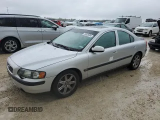 2003 Volvo S60 2.4L with VIN YV1RS61T532243853, listed as a Copart auction lot 73828484 with 0 mi miles and Non Repairable. Bid and sale history available at carsss.com. Image 1.