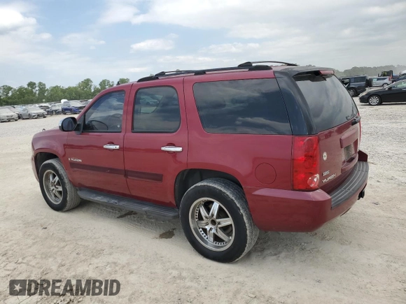 2007 GMC Yukon SLT with VIN 1GKFC13077R211225, listed as a Copart auction lot 52778205 with 0 mi miles and Clean Title. Bid and sale history available at carsss.com. Image 2.