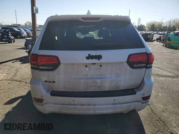 2018 Jeep Grand Cherokee Altitude with VIN 1C4RJFAG7JC257112, listed as a Copart auction lot 53370415 with 124,154 mi miles and Salvage title. Bid and sale history available at DreamBid. Image 6.