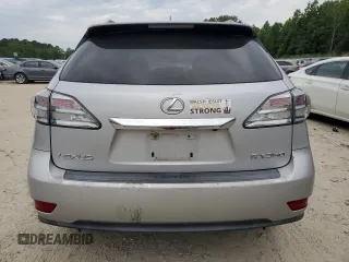 2010 Lexus RX 350 with VIN 2T2BK1BAXAC039499, listed as a Copart auction lot 60823805 with 156,636 mi miles and Salvage title. Bid and sale history available at DreamBid. Image 6.