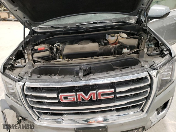 2023 GMC Yukon XL SLT with VIN 1GKS2GKD1PR151029, listed as a Copart auction lot 88942875 with 52,002 mi miles and Salvage Title. Bid and sale history available at carsss.com. Image 12.