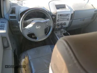 2005 Nissan Titan LE with VIN 1N6AA07B15N555054, listed as a Copart auction lot 42713855 with 213,169 mi miles and Salvage Title. Bid and sale history available at carsss.com. Image 8.