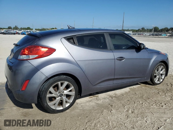2016 Hyundai Veloster z VIN KMHTC6AD7GU300528, wystawiony jako Copart lot #57501955 z przebiegiem 72 437 mil mil oraz Szkoda całkowita • Salvage title. Historia ofert i sprzedaży dostępna na DreamBid. Obrazek 3.