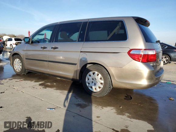 2007 Honda Odyssey LX with VIN 5FNRL38237B081884, listed as a Copart auction lot 88722045 with 181,824 mi miles and Clean Title. Bid and sale history available at carsss.com. Image 2.