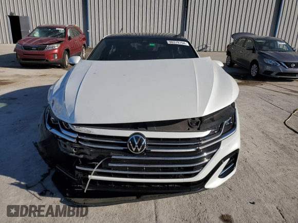 2021 Volkswagen Arteon SEL R-Line with VIN WVWHR7AN1ME004286, listed as a Copart auction lot 80378194 with 31,313 mi miles and Salvage title. Bid and sale history available at DreamBid. Image 5.