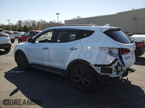 2018 Hyundai Santa Fe Ultimate with VIN 5NMZWDLA6JH095960, listed as a Copart auction lot 53760705 with 53,984 mi miles and Salvage title. Bid and sale history available at DreamBid. Image 2.