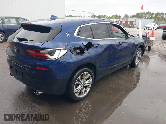 2019 BMW X2 sDrive28i with VIN WBXYJ3C52K5N10612, listed as a IAAI auction lot 41937104 with 107,283 mi miles. Bid and sale history available at carsss.com. Image 4.