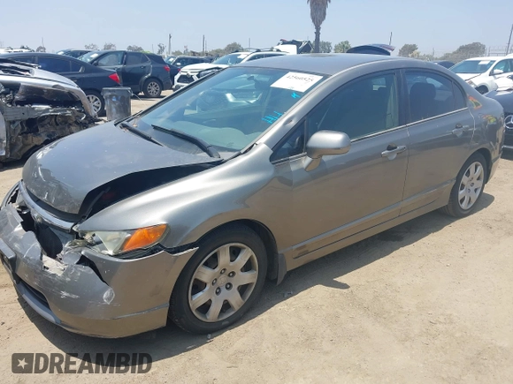 2006 Honda Civic LX with VIN 1HGFA16536L102529, listed as a IAAI auction lot 42560525 with 69,698 mi miles and . Bid and sale history available at DreamBid. Image 2.