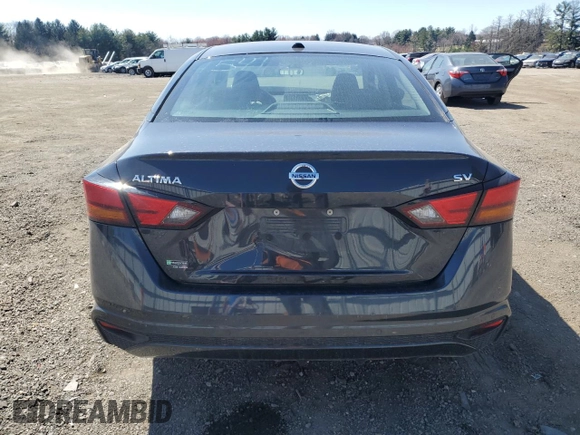 2021 Nissan Altima SV with VIN 1N4BL4DV0MN374541, listed as a Copart auction lot 50986275 with 71,094 mi miles and Salvage Title. Bid and sale history available at carsss.com. Image 6.